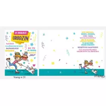 Stamp Karnet Young B6 + koperta wz�r nr 31 Urodziny