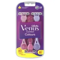 Gillette Venus Comfort Colours Maszynki jednorazowe do golenia 6 szt.