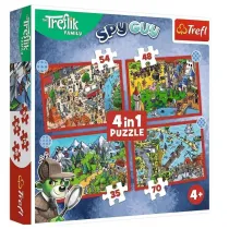 Puzzle 4w1 Podre Treflikw TREFL