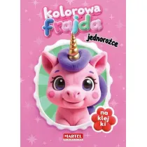 Kolorowa frajda. Jednoro�ce z naklejkami