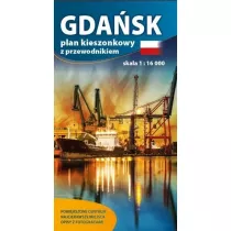 Plan kieszonkowy z przewod. - Gda�sk 1:16 000