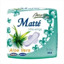 Mattes Podpaski ze skrzydekami Aloe Vera 9 szt.