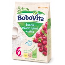 BoboVita Kaszka mleczno-ryżowa malina po 4 miesiącu 230 g