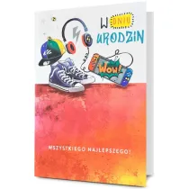 Karnet okazjonalny B6 z kopert� Urodziny PAN DRAGON HM 200-3474