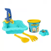 Minions piaskownica z kompletem do piasku Wader
