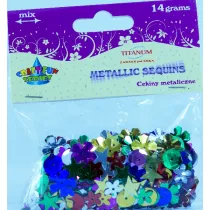 Titanum Cekiny metaliczne mix