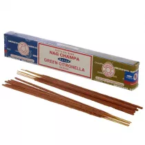 Kadzideka Satya Nag Champa & Green Citronella, Zielona Cytronella