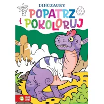 Popatrz i pokoloruj. Dinozaury