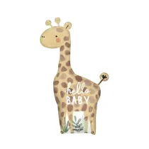 Balon foliowy helowy Soft jungle Baby