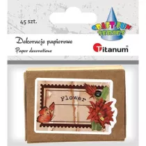 Titanum Dekoracje kartonowe notatki w pude�ku 45 szt.