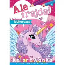Malowanka A4 Ale frajda  Wykoloruj jednoro�ce SKRZAT 075175 SK