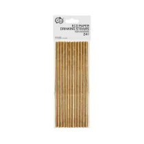 Godan Rurki papierowe r�owo z�ote 6x197mm 24 szt.