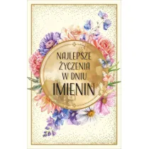 Art Nuvo Karnet Imieniny (13x20,5cm) KI-01