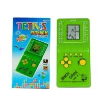 Gra elektroniczna Tetris kieszonkowa zielona 3709 Lean Toys Leantoys