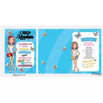 Stamp Karnet Bueno B6 + koperta wz�r nr 14 Urodziny