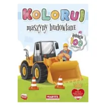 Maszyny budowlane. Koloruj
