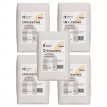 Naturalnie Zdrowe Mka orkiszowa jasna typ 700 Zestaw 5 kg