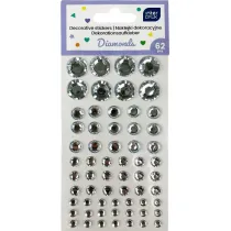 Interdruk Naklejki dekoracyjne Diamonds 62 szt.