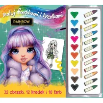 Maluj i koloruj. Rainbow High