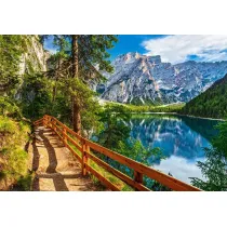 Puzzle 1000 el. Braies Lake, Italy Castorland