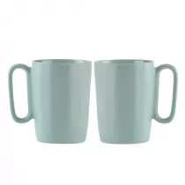 Vialli Design Kubki ceramiczne z uszkiem Fuori mitowe 30053 2 x 250 ml