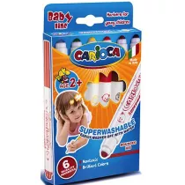 Carioca Flamastry Maxi Baby 6 szt.