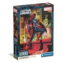 Puzzle 1000 el. Compact Captain America Clementoni