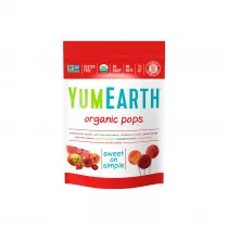 Yumearth Lizaki owocowe z wit. C granat, arbuz, truskawka 85 g Bio