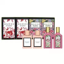 Gucci Zestaw dla wd perfumowanych dla kobiet 2x Bloom + 2x Flora Gorgeous Gardenia 4 x 5 ml