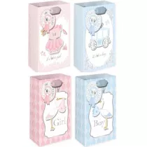 W&k Torebka prezentowa M Baby mix