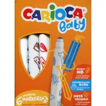 Carioca Pisaki Baby maxi 6 kolorw