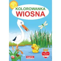 Wiosna kolorowanka