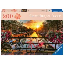 Puzzle 200 Sunset in Amsterdam Ravensburger