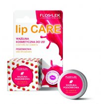 Floslek Lip Care wazelina kosmetyczna do ust poziomkowa 15 g