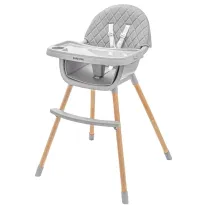 Baby Mix Krzese�ko do karmienia Freja wooden dark grey