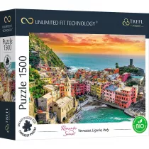 Puzzle 1500 el. Vernazza, Liguria, Wochy Trefl
