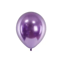 PartyDeco Balony Glossy 30cm, fiolet 1 op./10szt.