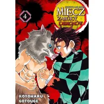 Miecz zab�jcy demon�w. Kimetsu no Yaiba. Tom 4