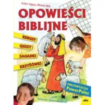 Opowie�ci biblijne. Rebusy, quizy, zagadki, krzy��wki