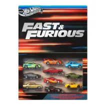 Hot Wheels Fast&Furious Szybcy i wciekli 10-pak
