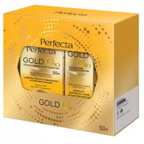 Perfecta Zestaw Gold Q10 krem do twarzy 50+ + krem pod oczy 50 ml + 15 ml