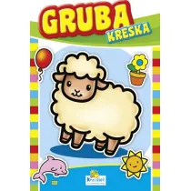 Kolorowanka Gruba kreska owieczka (B-5, 16 str.)