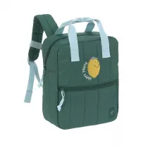 Lassig Plecak mini kwadratowy Little Gang Lemon dark green