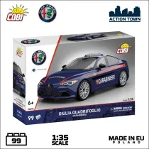 Klocki - Alfa Romeo Giulia Quadrifoglio Carabinieri, 99kl