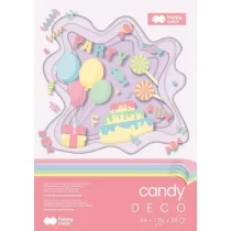 Blok Hobby Deco Candy A4/20K 170g HAPPY COLOR
