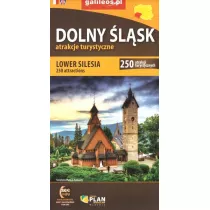 Mapa - Dolny lsk 250 atrakcji turystycznych