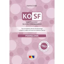 KOSF - Karty oceny suchu fonemowego