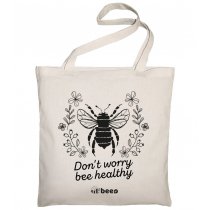 Allbag Bee.pl Bawełniana torba Don't worry bee healthy