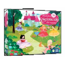 Puzzle 56 el. Ksiniczki Zielona Sowa