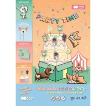 Kolorowanka Corgi Team A4 HAPPY COLOR